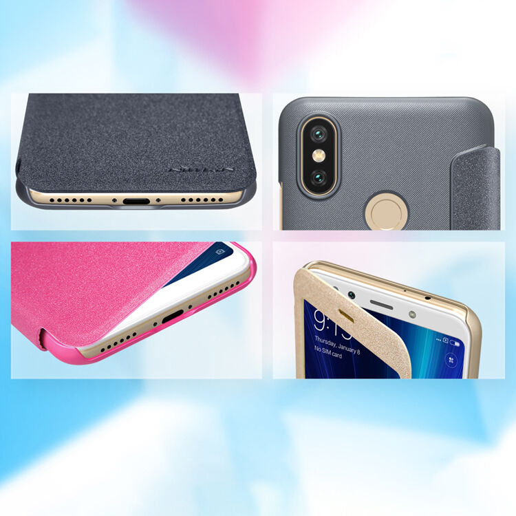 Nillkin pokrowiec ochronny z otworem do Xiaomi Mi A2 - czarny