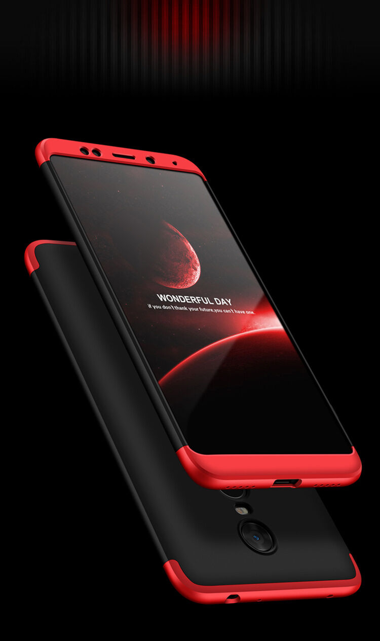 GKK etui tylne z ochroną krawędzi do Xiaomi Redmi Note 5 - złote