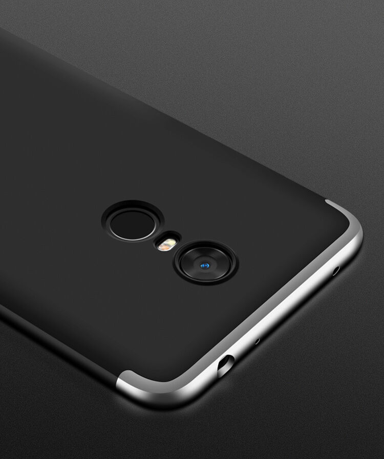 GKK etui tylne z ochroną krawędzi do Xiaomi Redmi Note 5 - różowo-złote