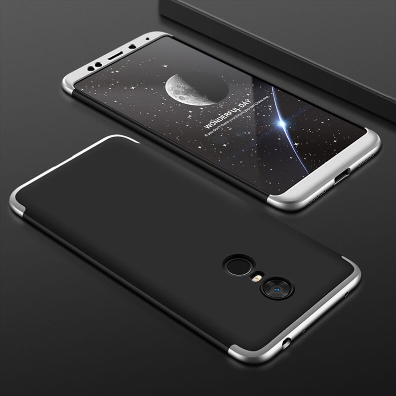 GKK etui tylne z ochroną krawędzi do Xiaomi Redmi Note 5 - czarne