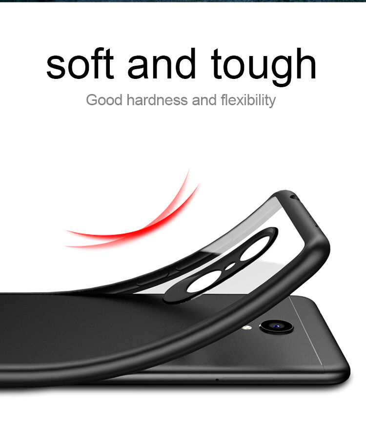 Ipaky etui ochronne z TPU i pleksiglasu do Xiaomi Redmi 5 - niebieskie