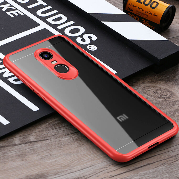 Ipaky etui ochronne z TPU i pleksiglasu do Xiaomi Redmi 5 - niebieskie Ipaky etui ochronne z TPU i pleksiglasu do Xiaomi Redmi 5 - niebieskie