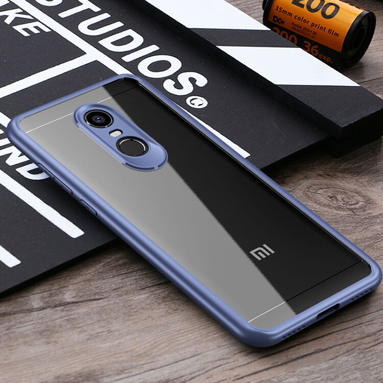 Ipaky etui ochronne z TPU i pleksiglasu do Xiaomi Redmi 5 - czerwone