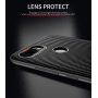 Ipaky etui z teksturą włókien karbonowych do Xiaomi Redmi 6 - niebiesko-czarne