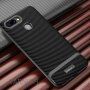 Ipaky etui z teksturą włókien karbonowych do Xiaomi Redmi 6 - niebiesko-czarne