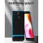 Ipaky etui z teksturą włókien karbonowych do Xiaomi Redmi 6 - czarne