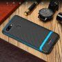 Ipaky etui z teksturą włókien karbonowych do Xiaomi Redmi 6 - czarne