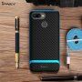 Ipaky etui z teksturą włókien karbonowych do Xiaomi Redmi 6 - czarne