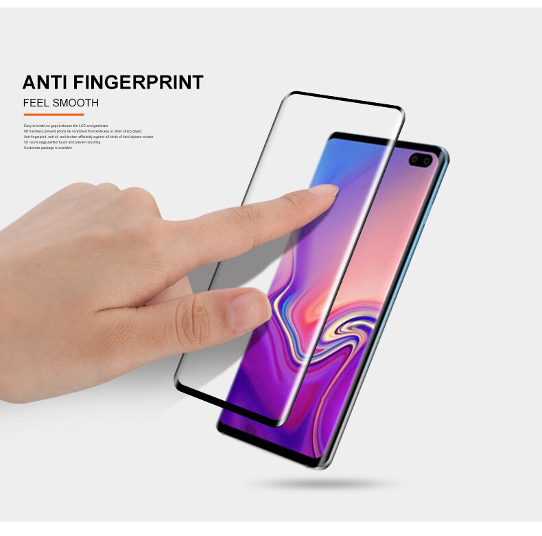 Mocolo Szkło hartowane 3D do Samsung Galaxy S10 Plus - czarne