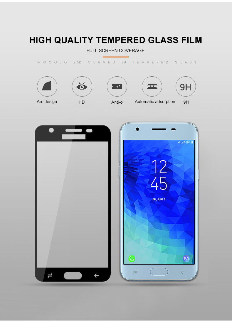 Mocolo Szkło hartowane 3D do Samsung Galaxy J3 (2017) - czarne