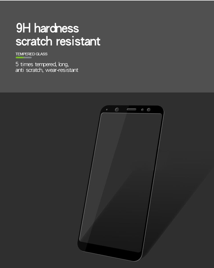 Mofi Szkło hartowane 3D do Samsung Galaxy A6 Plus (2018) - czarne