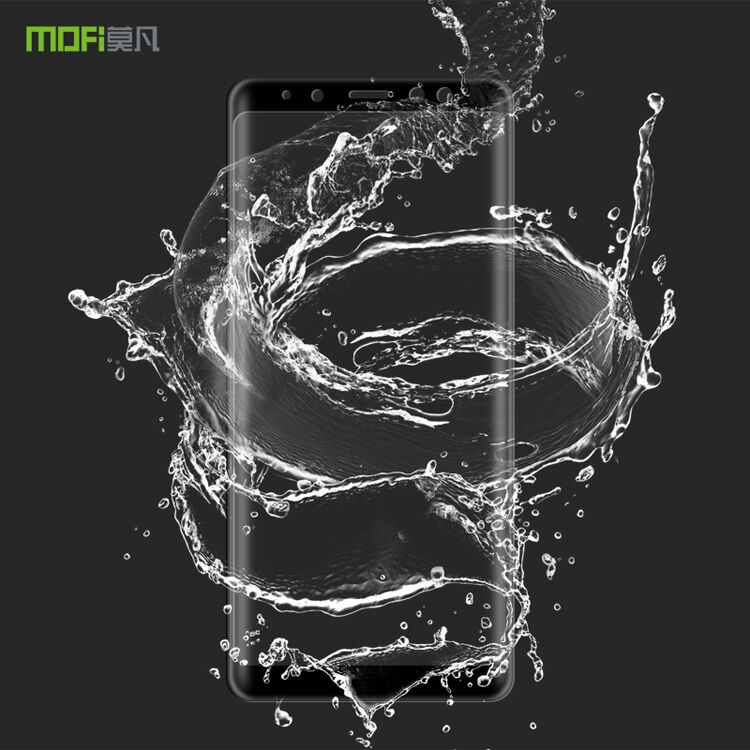 Mofi Szkło hartowane 3D do Samsung A8 Plus (2018) - przezroczyste