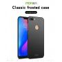 Mofi etui plastikowe Frosted do Xiaomi Mi 8 Lite - ciemnoniebieskie