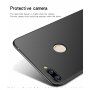 Mofi etui plastikowe Frosted do Xiaomi Mi 8 Lite - ciemnoniebieskie