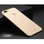Mofi etui plastikowe Frosted do Xiaomi Mi 8 Lite - ciemnoniebieskie