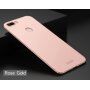 Mofi etui plastikowe Frosted do Xiaomi Mi 8 Lite - ciemnoniebieskie