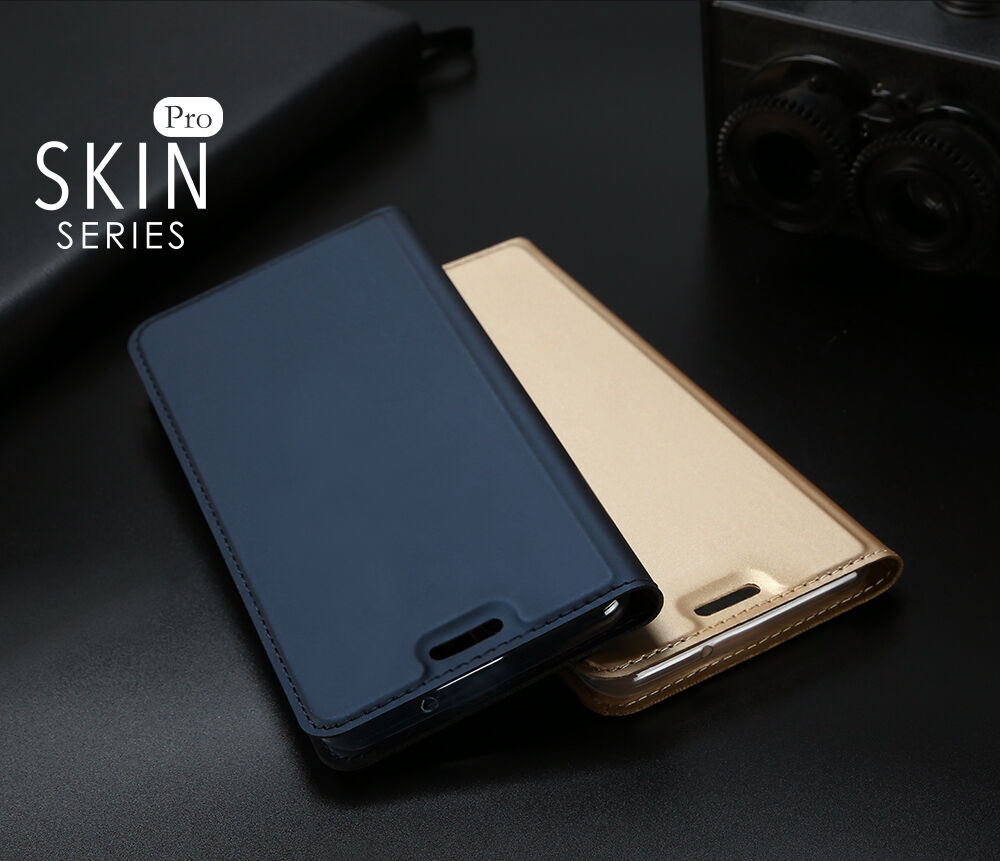 Dux Ducis Skin Pro pokrowiec flip do Xiaomi Mi 8 Pro - złoty