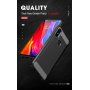 Ipaky etui plastikowe z teksturą szlifowaną do Xiaomi Mi 8 - szare