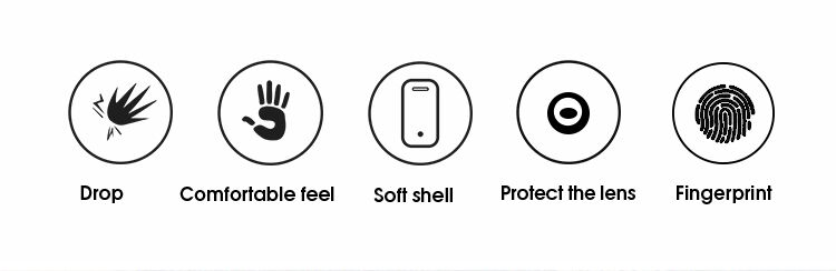 Ipaky etui plastikowe z teksturą szlifowaną do Xiaomi Mi 8 - szare