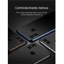 Baseus Shining etui przezroczyste z ramką do Xiaomi Mi 8 - niebieskie