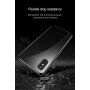Baseus Shining etui przezroczyste z ramką do Xiaomi Mi 8 - niebieskie