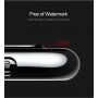 Baseus Shining etui przezroczyste z ramką do Xiaomi Mi 8 - niebieskie
