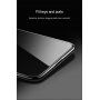 Baseus Shining etui przezroczyste z ramką do Xiaomi Mi 8 - niebieskie