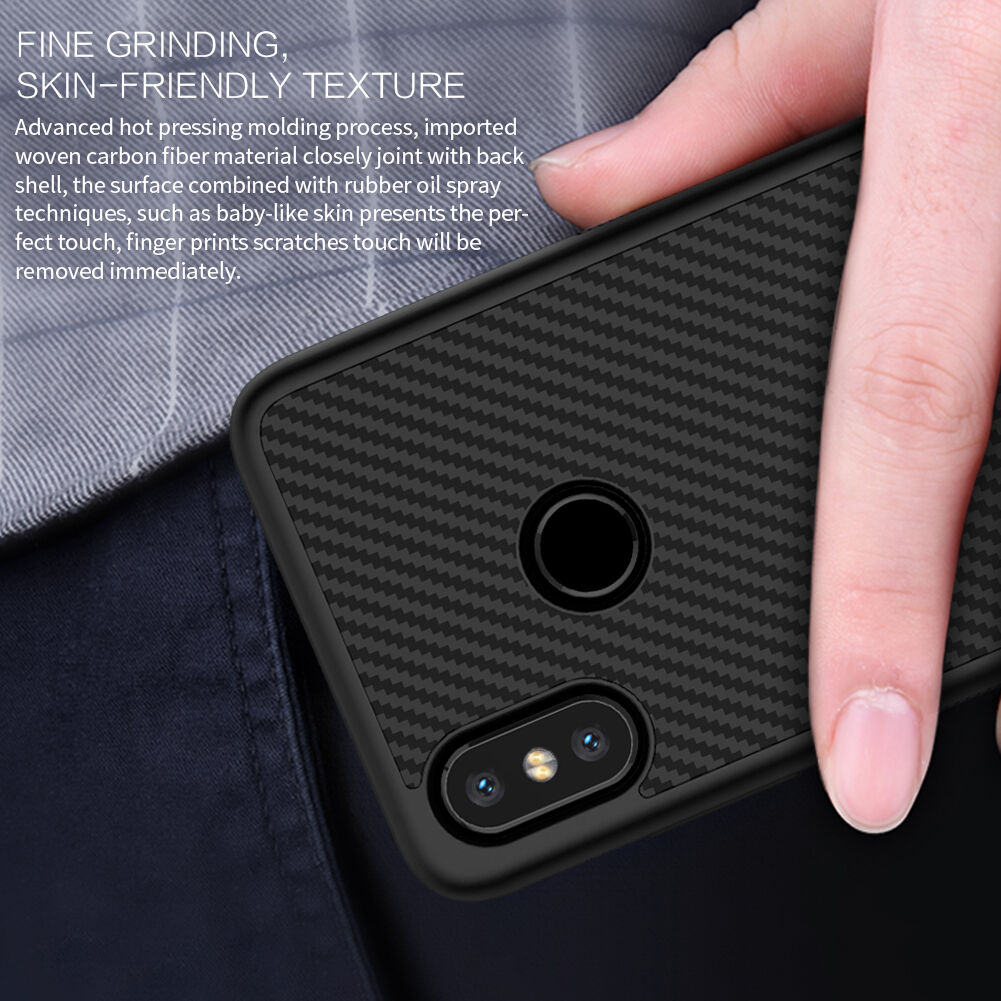 Nillkin etui plastikowe do Xiaomi Mi 8 - czarne