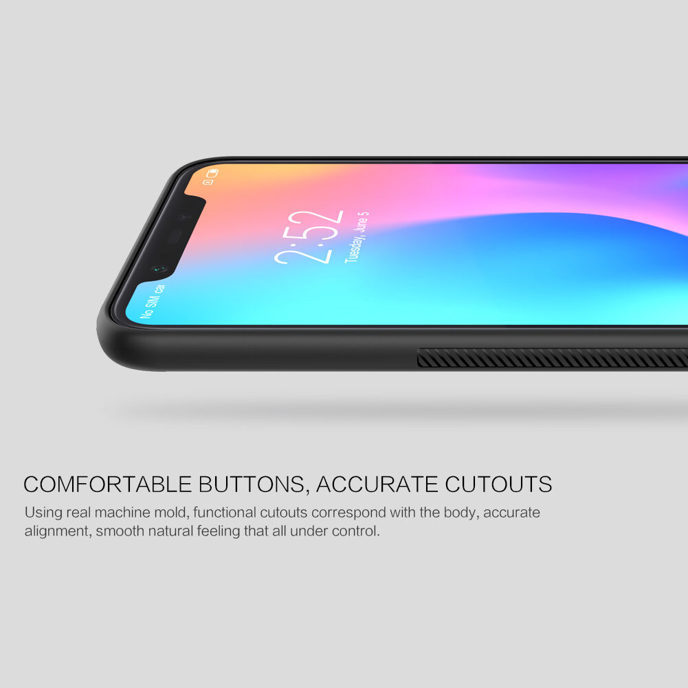 Nillkin etui plastikowe do Xiaomi Mi 8 - czarne