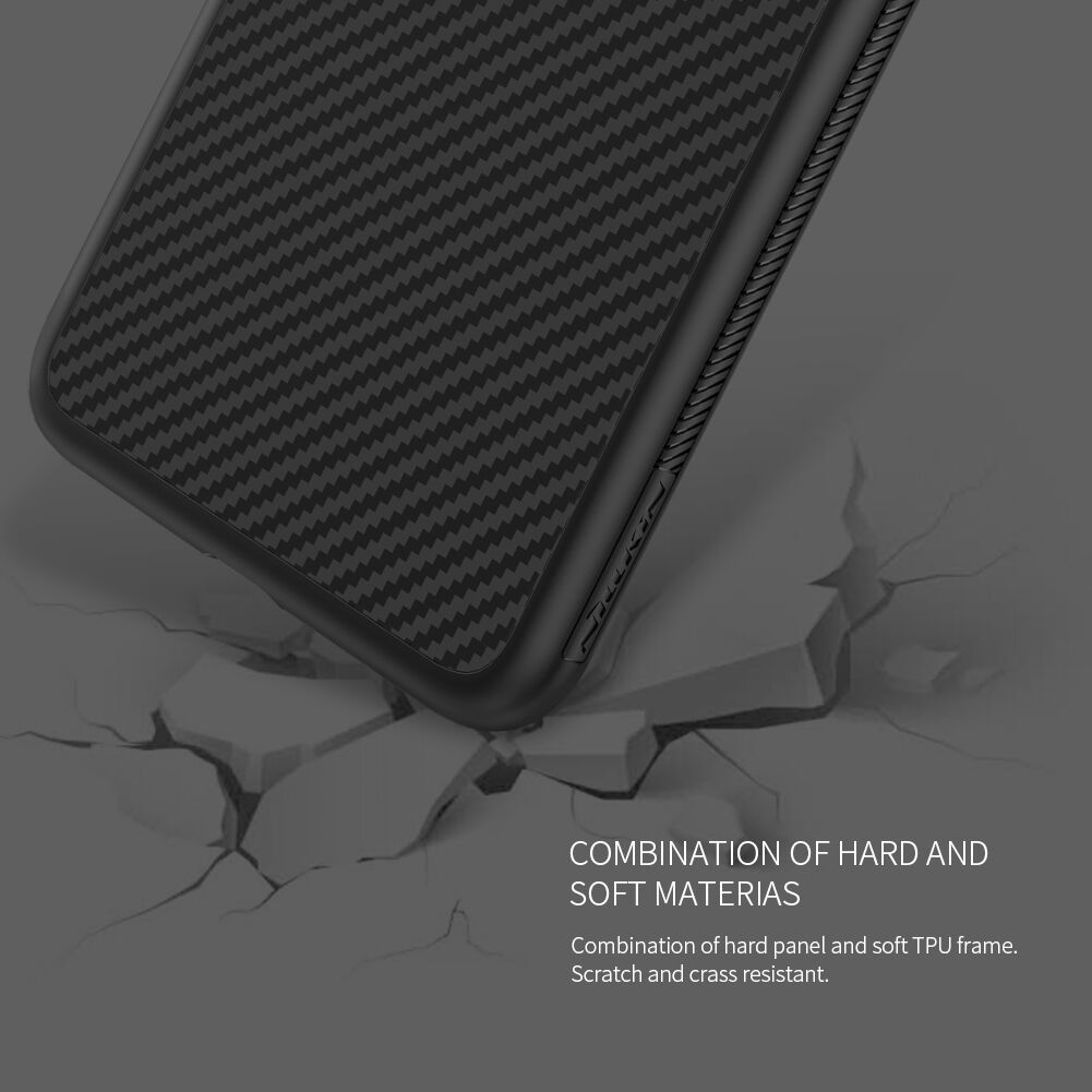 Nillkin etui plastikowe do Xiaomi Mi 8 - czarne