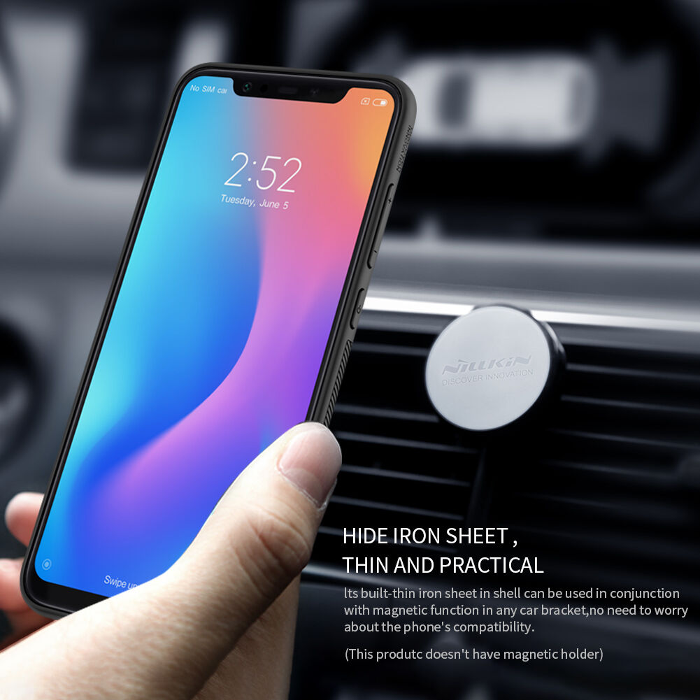 Nillkin etui plastikowe do Xiaomi Mi 8 - czarne