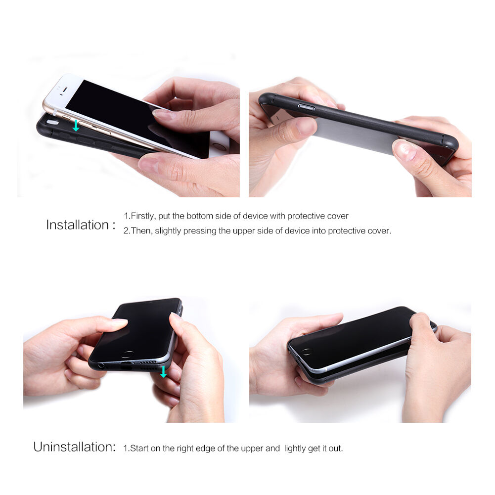 Nillkin etui plastikowe do Xiaomi Mi 8 - czarne
