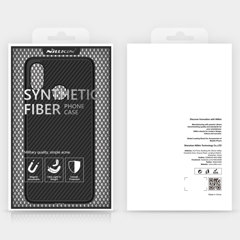 Nillkin etui plastikowe do Xiaomi Mi 8 - czarne Nillkin etui plastikowe do Xiaomi Mi 8 - czarne