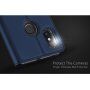 Dux Ducis Skin Pro pokrowiec skórzany flip do Xiaomi Mi 8 - niebieski