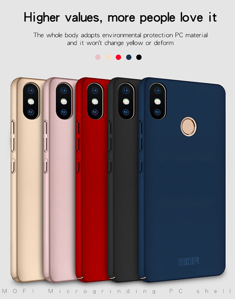 Mofi Shield Frosted etui do Xiaomi Mi 8 - złote