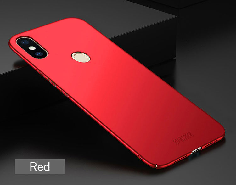 Mofi Shield Frosted etui do Xiaomi Mi 8 - czerwone