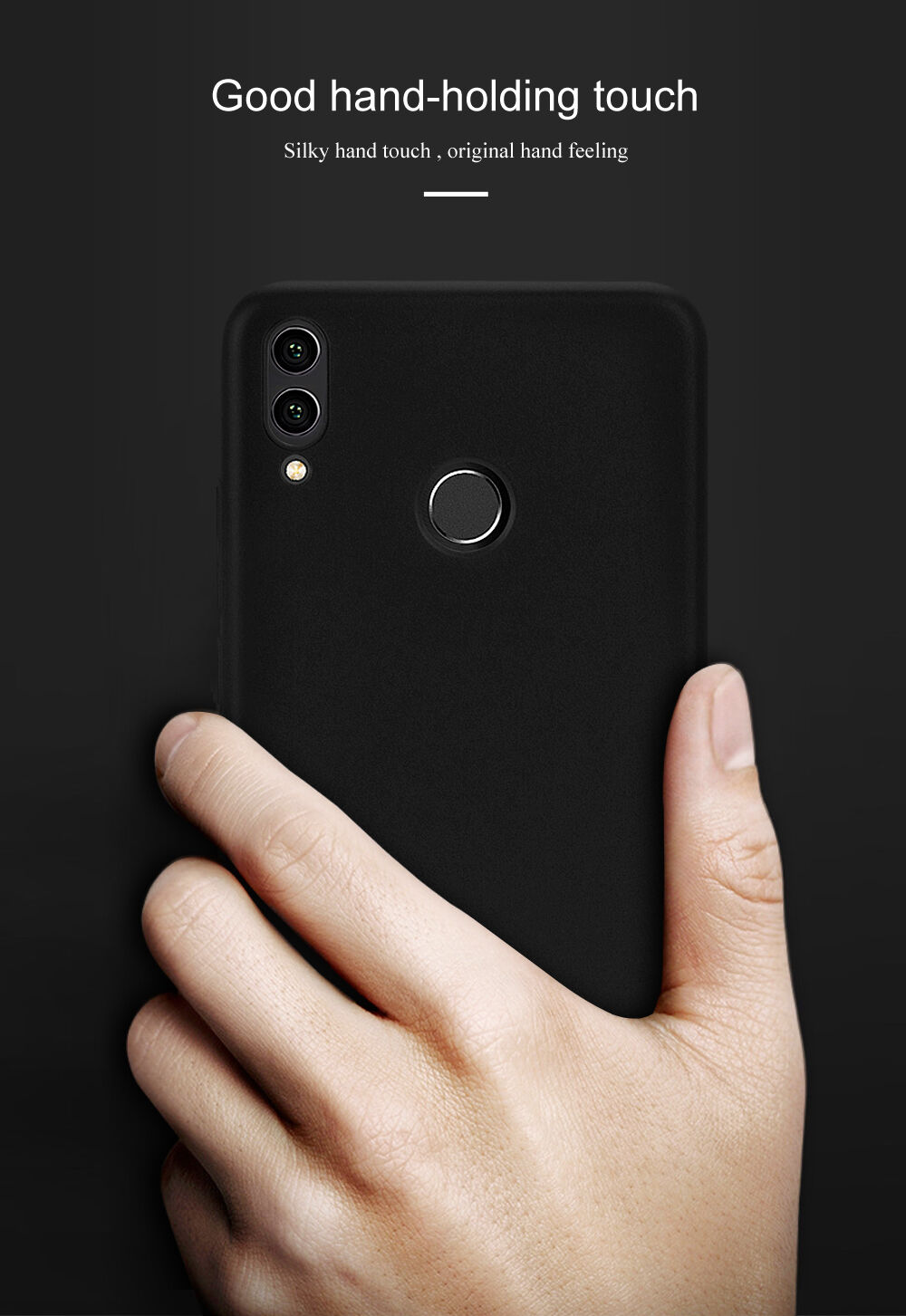 Lenuo Leshield etui plastikowe do Honor 8X - złote