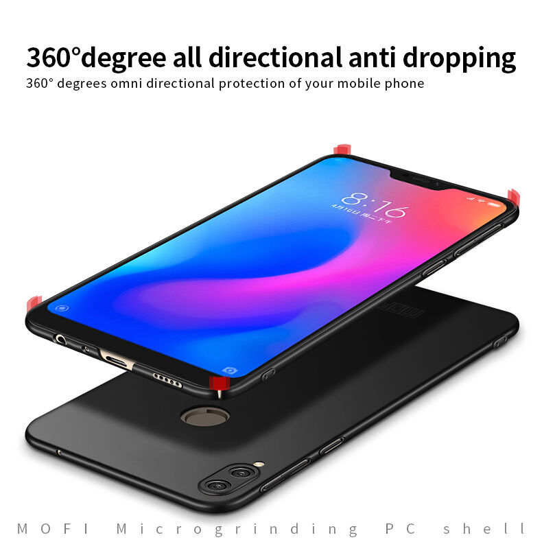 Mofi etui plastikowe do Honor 8X - różowo-złote