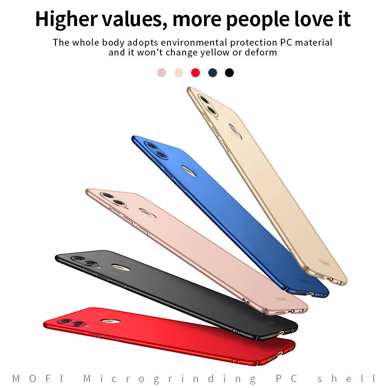 Mofi etui plastikowe do Honor 8X - czerwone