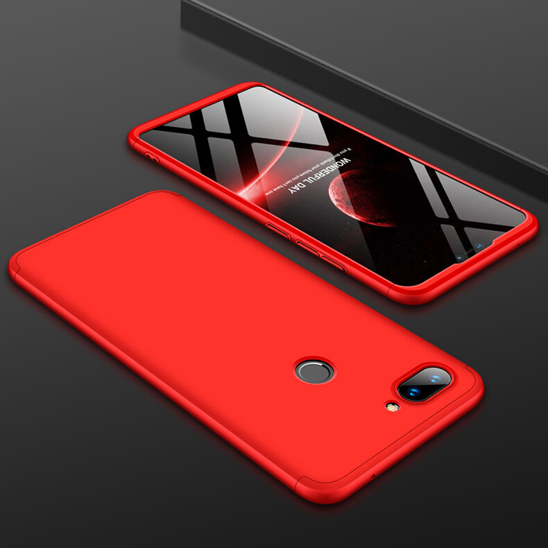 GKK Odporne etui do Xiaomi Mi 8 Lite - czerwono-czarne
