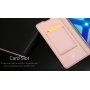Dux Ducis Skin Pro pokrowiec skórzany flip do Honor 8X - złoty