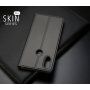 Dux Ducis Skin Pro pokrowiec skórzany flip do Honor 8X - różowo-złoty