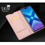 Dux Ducis Skin Pro pokrowiec skórzany flip do Honor 8X - różowo-złoty