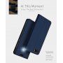 Dux Ducis Skin Pro pokrowiec skórzany flip do Honor 7S - ciemnoniebieski