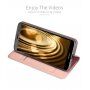 Dux Ducis Skin Pro pokrowiec skórzany flip do Honor 7S - ciemnoniebieski
