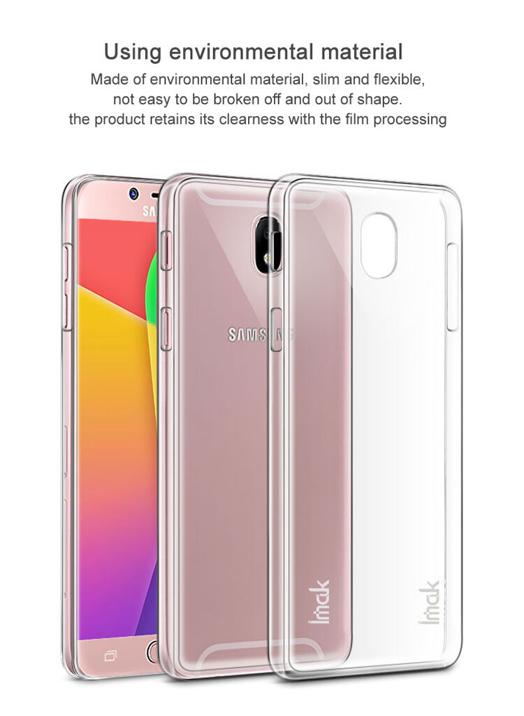 Imak etui plastikowe do Samsung Galaxy J7 (2017) - przezroczyste