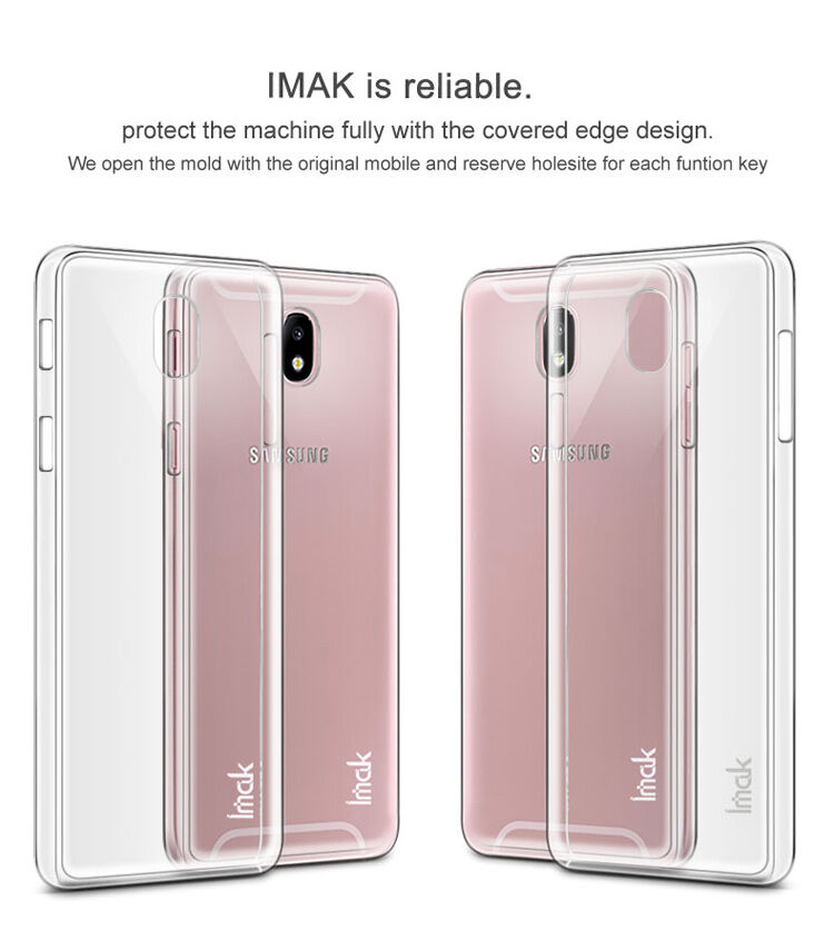 Imak etui plastikowe do Samsung Galaxy J7 (2017) - przezroczyste