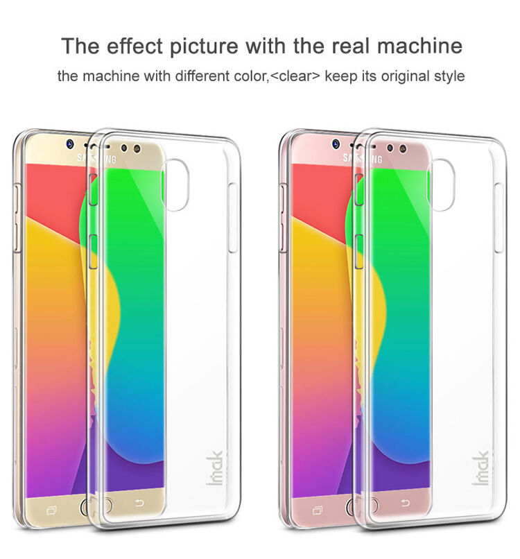 Imak etui plastikowe do Samsung Galaxy J7 (2017) - przezroczyste