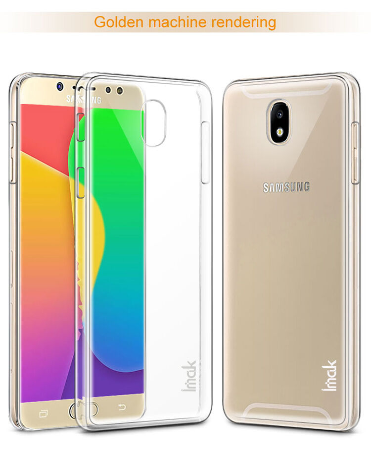 Imak etui plastikowe do Samsung Galaxy J7 (2017) - przezroczyste