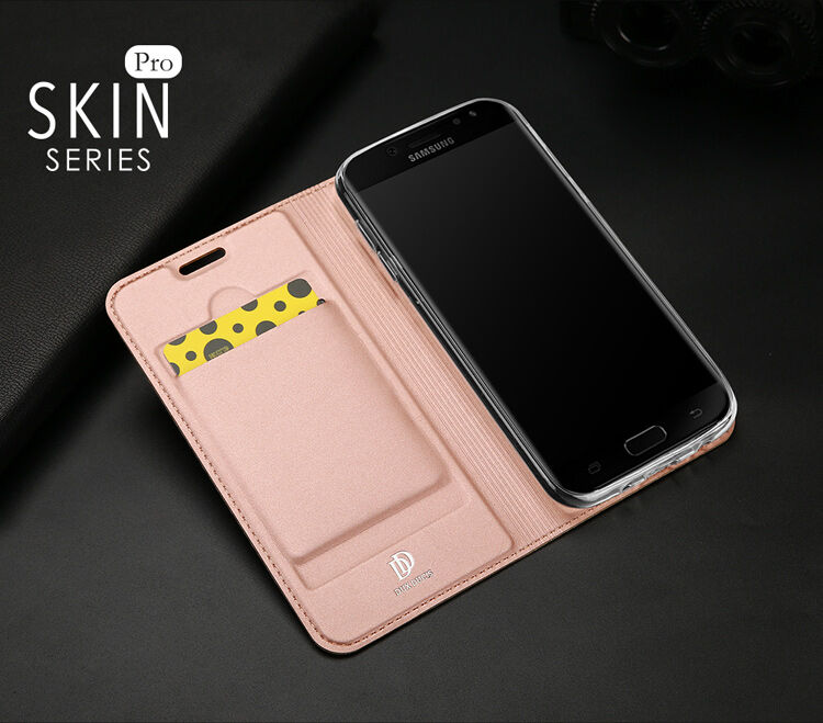 Dux Ducis Skin Pro pokrowiec flip do Samsung Galaxy J5 (2017) - ciemnoniebieski